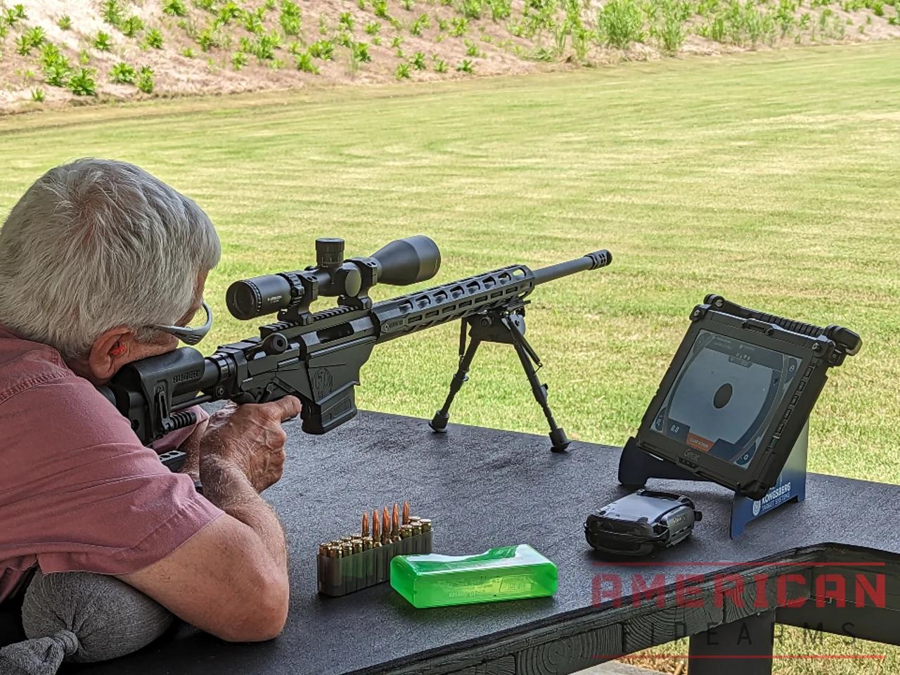 Ruger Precision Rifle Review - Range Firing