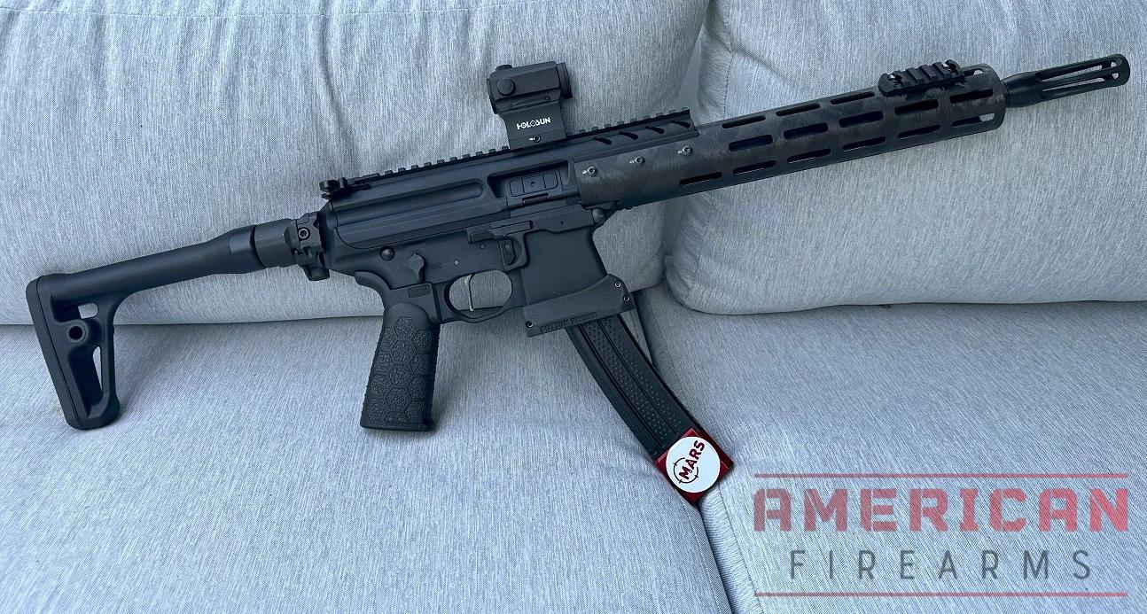 The Sig Sauer MPX is a gas-operated PCC chambered in 9mm that first debuted in 2014.