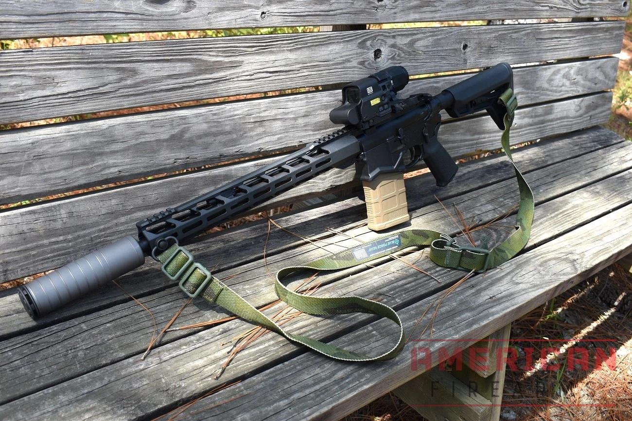 The SFAR wraps a .308 in a 6.8 pound package. 