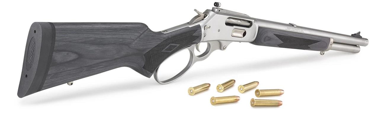 The Marlin 1895 Trapper offers up some solid enhancements.