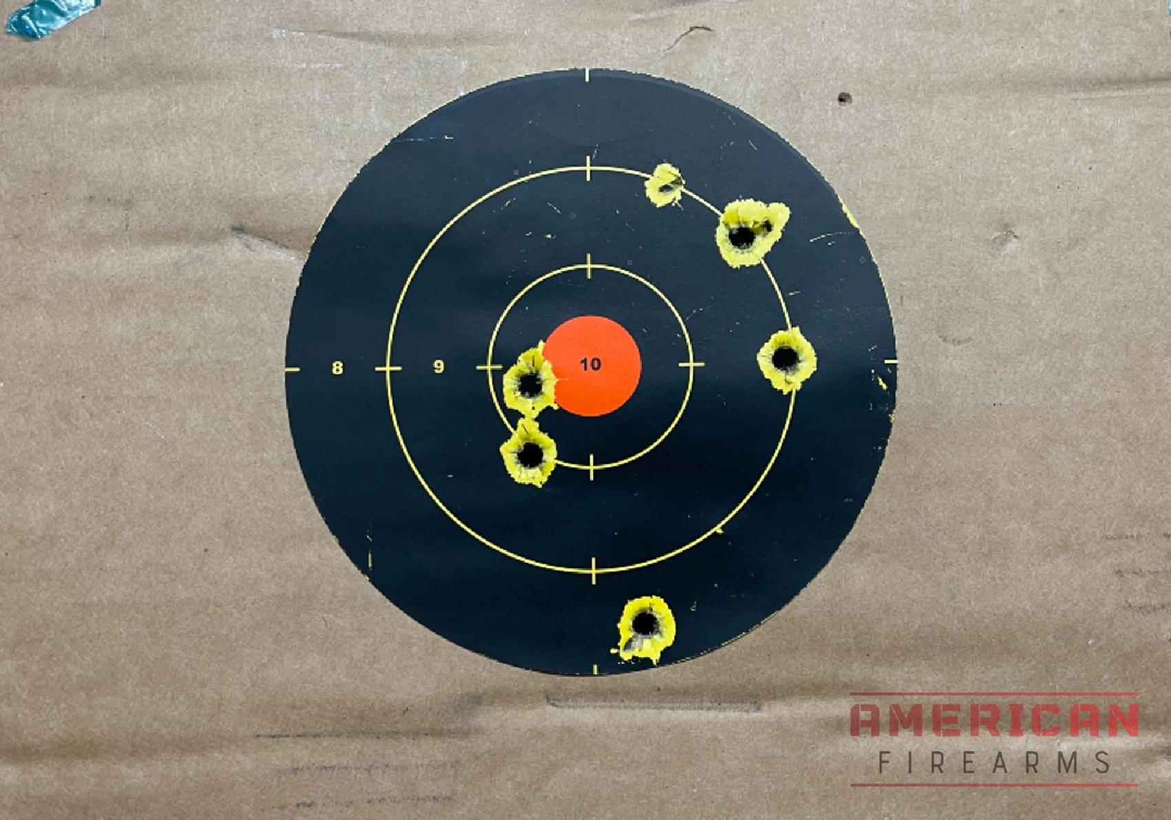 Groups were fair at 10 and 30 yards.