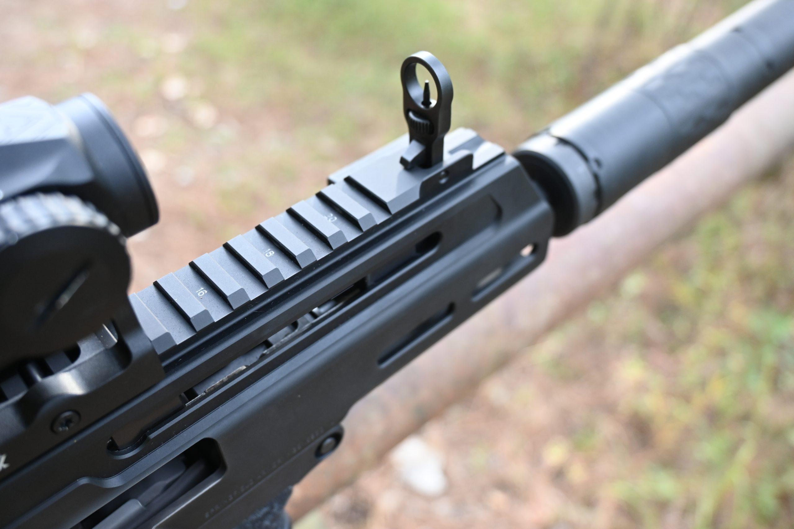 The hooded ring front post.