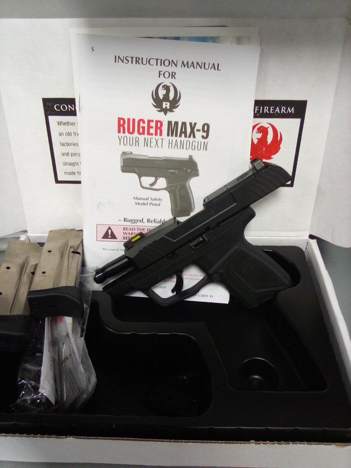 Ruger Max-9 Pro Optic Ready