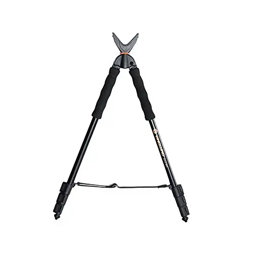 Vanguard Scout B62 Bi Pod with V Shaped Rotating Yoke, Quick Flip Leg Locks, Foam Hand Grips