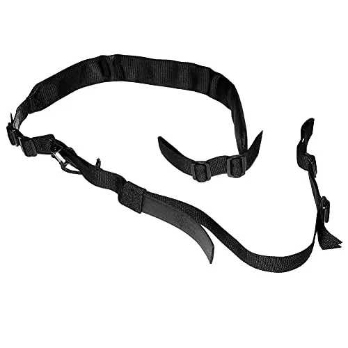 Viking Tactics® Wide (Padded) Quick Adjust Sling, Hybrid (Nylon), VTAC®, Black, 2 Point