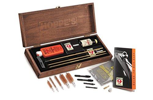 Hoppe's No. 9 Deluxe Gun Cleaning Kit, Wooden Presentation Box