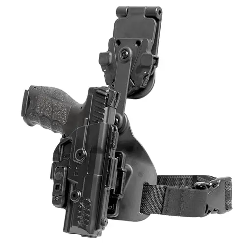 Alien Gear ShapeShift Drop Leg Holster - Precision Fit, Easy Adjustment, Ultimate Comfort, Thigh Holster for Men & Women, Range and Tactical Applications, Versatile Carry Options, Made in USA