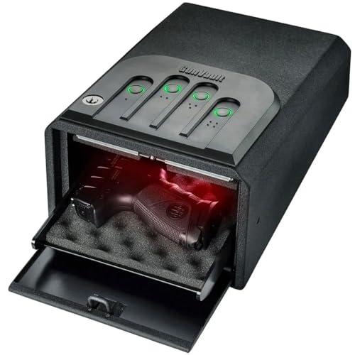 GunVault MiniVault Quick Access Automatic Slide-Out Handgun Safe - GV1050-19