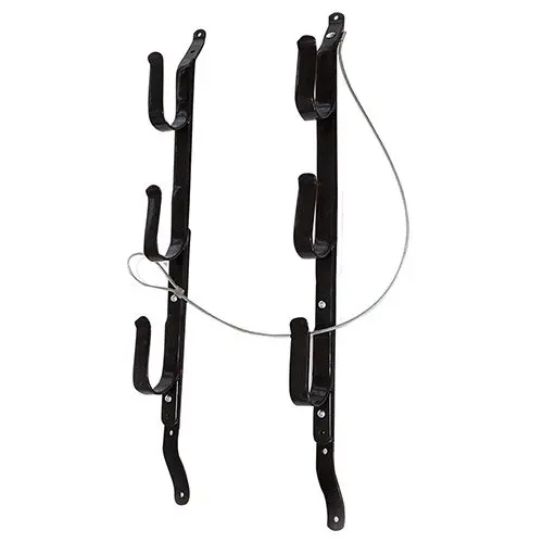 Allen Company Shotgun, Rifle, and Bow Truck Rear Window Gun Rack - Firearm Mount for Car or Wall - Adjustable Design - Black