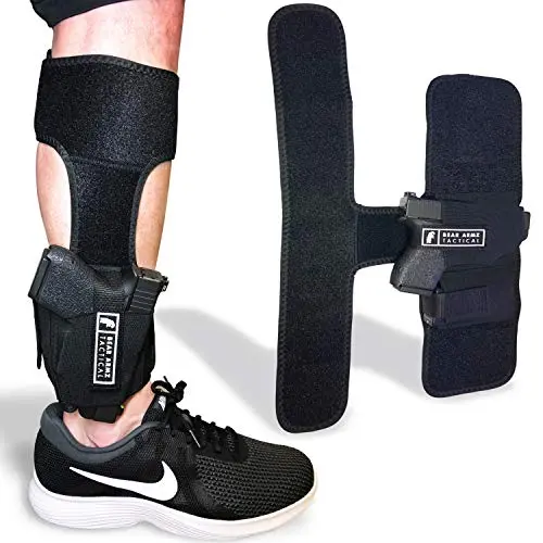 Ankle Holster for Concealed Carry | American Company | Comfortable & Secure | Compatible with Glock 43, 42, 30, 27, 26 S&W M&P Shield 9mm, Bodyguard .380, Ruger LCP, LC9, Sig Sauer P365 P238, Kimber