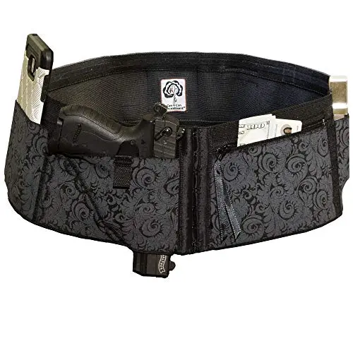 Can Can Concealment Hip Hugger Elite- Women’s Compression Holster for Concealed Carry – IWB/OWB Gun Holster