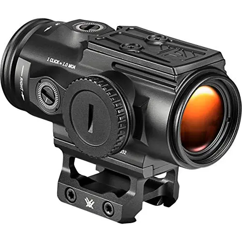 Vortex Spitfire HD Gen II 5X Prism Scope - BDC4 Reticle | HD Optics, Lightweight, 14 Hr Auto-Shutoff, NV Compatible, Multi-Height Mounting System - Unlimited, Unconditional Warranty