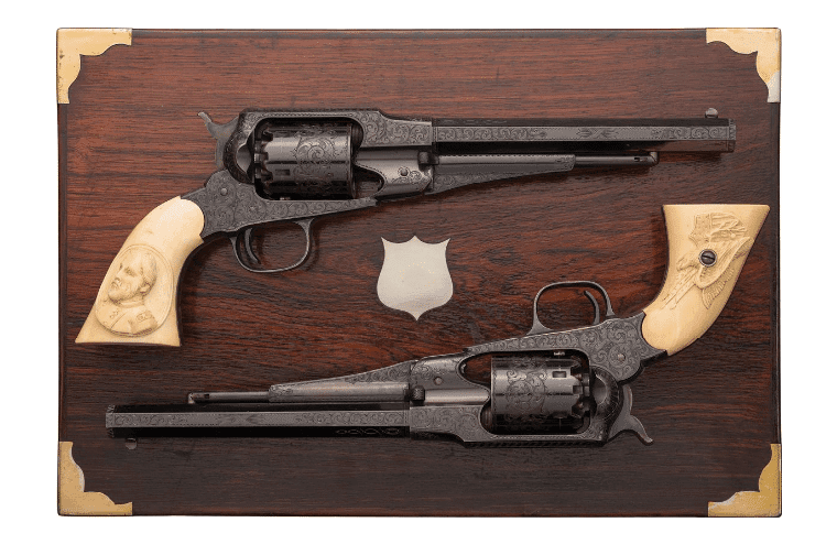 Missing Revolver Grant’s ‘Lost’ Revolvers up for Auction | American Firearms